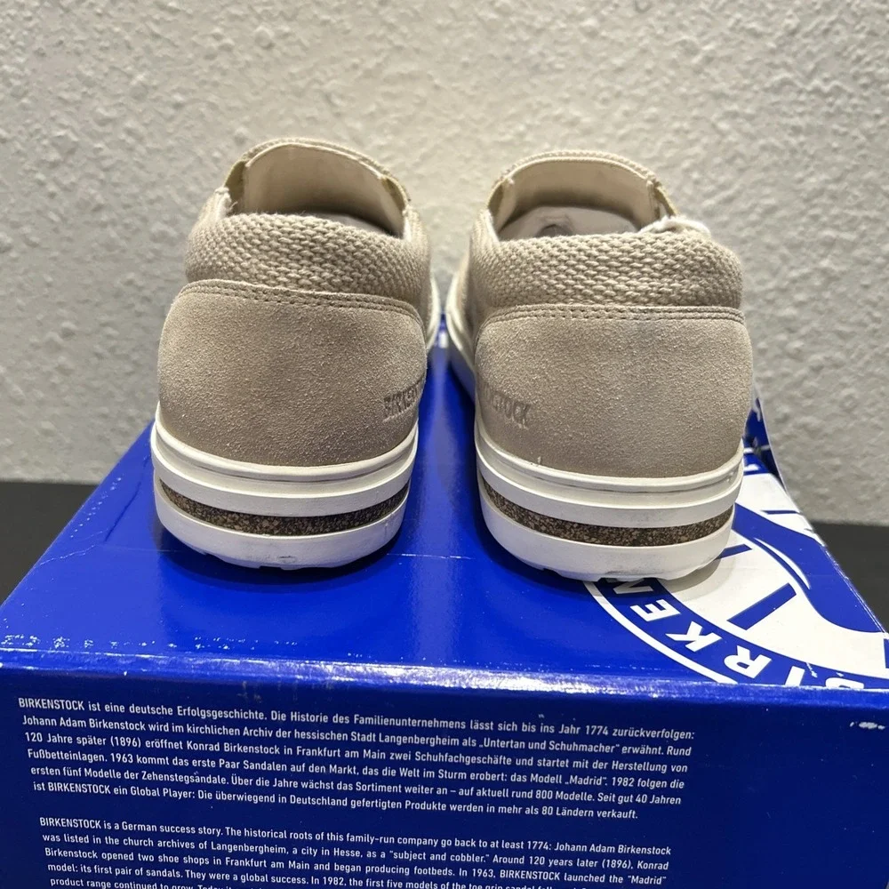Birkenstock Oswego Textile Suede Sandcastle EU 40 US L9 M7 Womens Mens